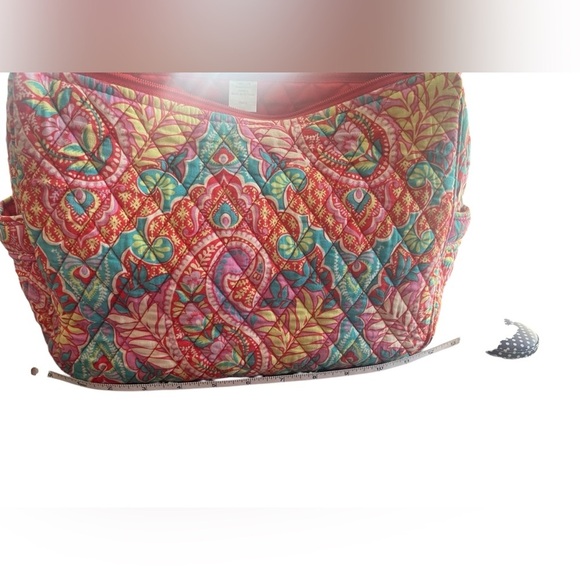 Vera Bradley Colorful Quilted Shoulder Bag Purse - Picture 10 of 15